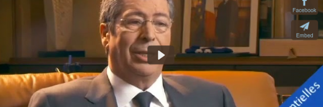 Interviewé par Michèle COTTA pour soutenir Nicolas SARKOZY