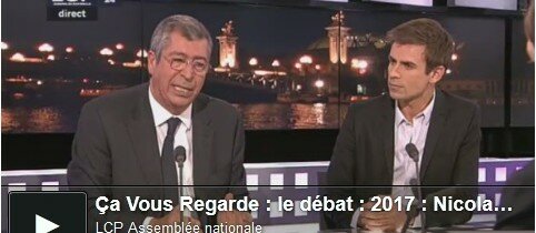 Sur le plateau de l&rsquo;émission Ca vous regarde, le 20 février 2013 sur LCP